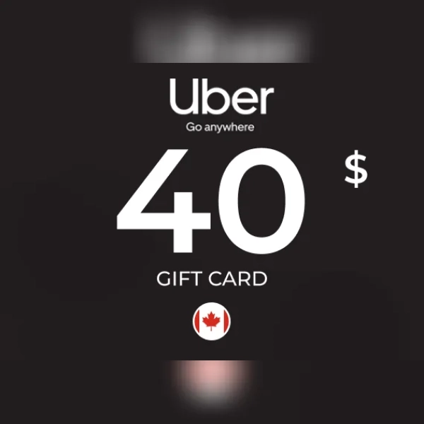 Uber Rides Gift Card 40 CAD Key - CANADA