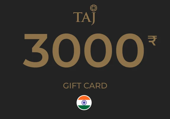 Taj Hotels Gift Card 3000 INR