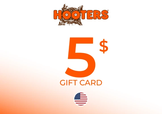 Hooters - No API Cancellation Gift Card 5 USD