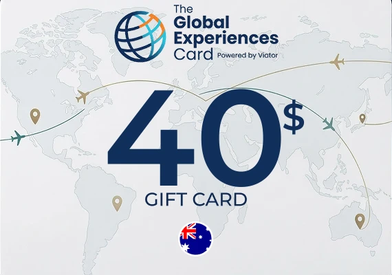 The Global Experiences Card Gift Card 40 AUD
