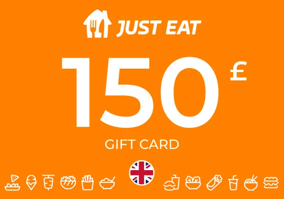 Just Eat Gift Card 150 GBP