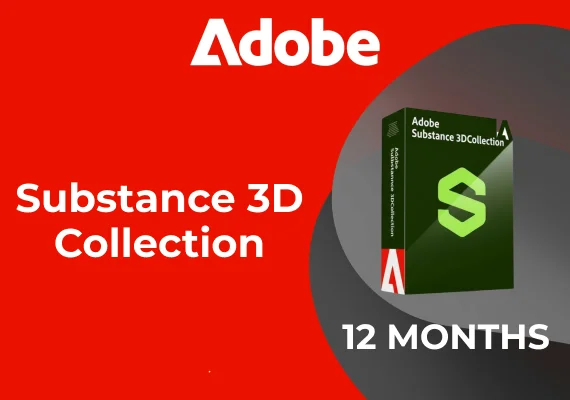 Adobe Substance 3D Collection - 12 Months Subscription Key - GLOBAL