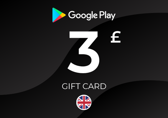Google Play Gift Card 3 GBP