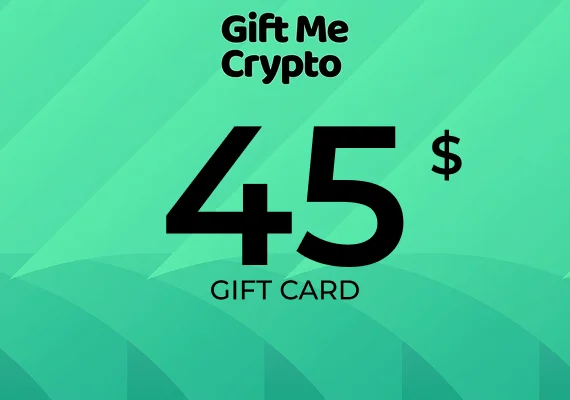 Gift Me Crypto Gift Card 45 USD