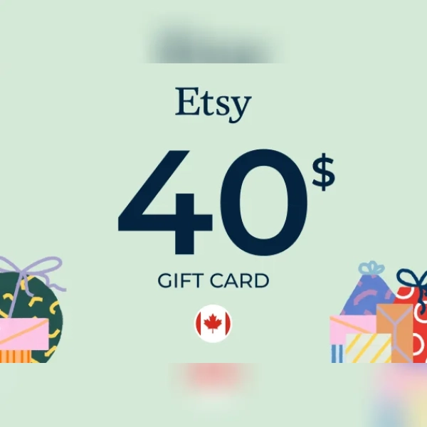 Etsy Gift Card 40 CAD Key - CANADA