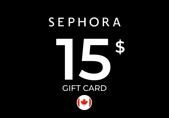 Sephora Gift Card 15 CAD