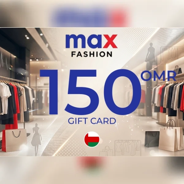 Max Gift Card 150 OMR Key - OMAN