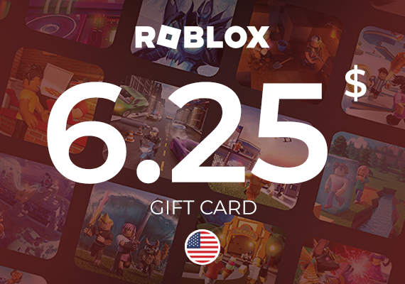 Roblox Card 6.25 USD Roblox Card 6.25 USD