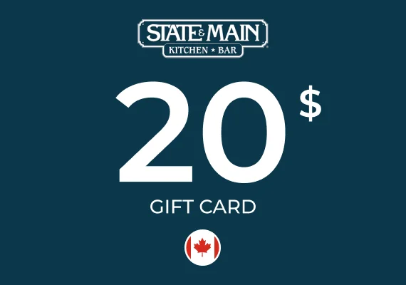 State & Main Gift Card 20 CAD