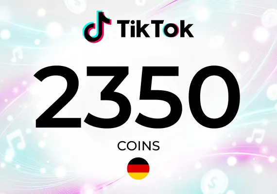 TikTok 2350 Coins Key - GERMANY