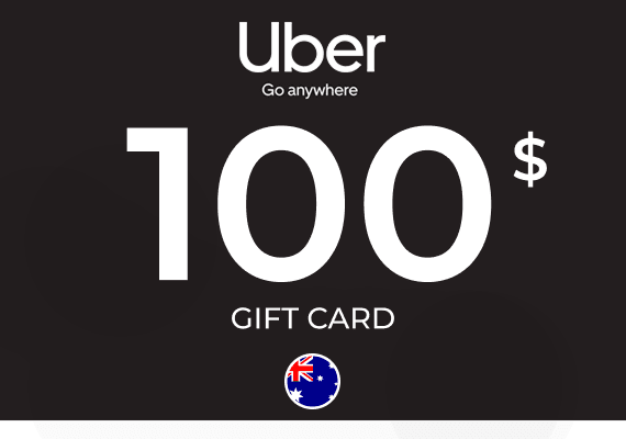 Uber Rides Gift Card 100 AUD