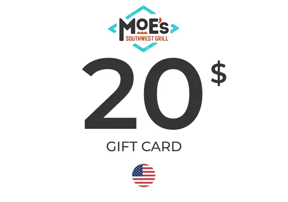 Moe’s Southwest Grill Gift Card 20 USD Key - UNITED STATES