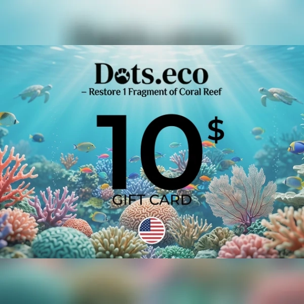 Dots.eco - Restore 1 fragment of coral reef Gift Card 10 USD Key - UNITED STATES