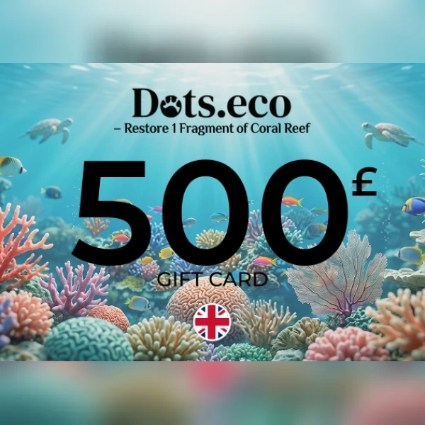 Dots.eco - Restore 1 fragment of coral reef Gift Card 500 GBP Key - UNITED KINGDOM
