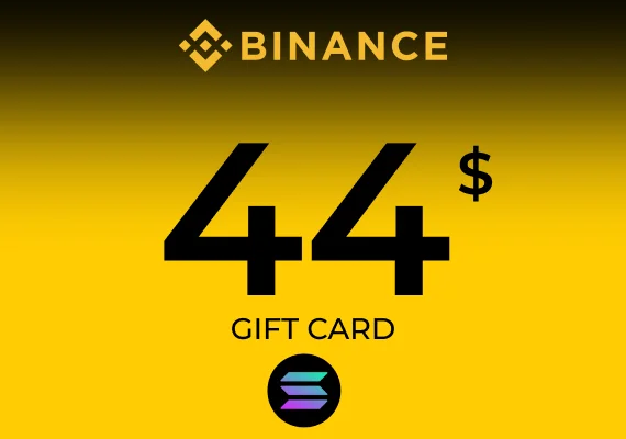Binance Gift Card (SOL) 44 USD