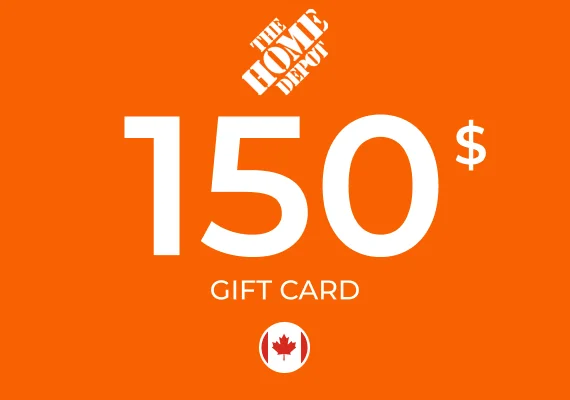 The Home Depot Gift Card 150 CAD