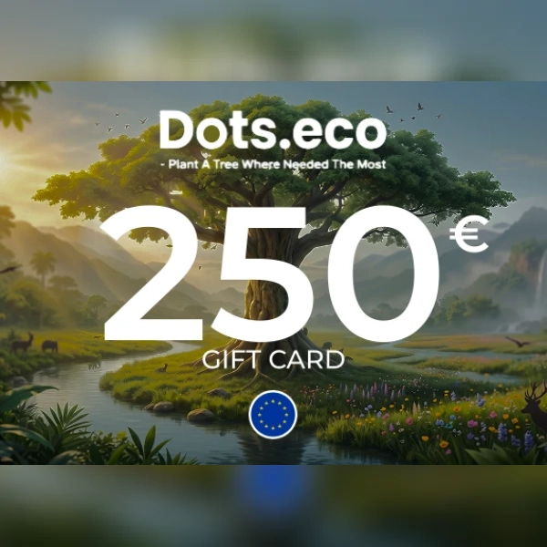 Dots.eco - Plant a tree where needed the most Gift Card 250 EUR Key - EU