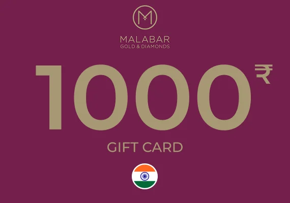 Malabar Gold Coin Gift Card 1000 INR