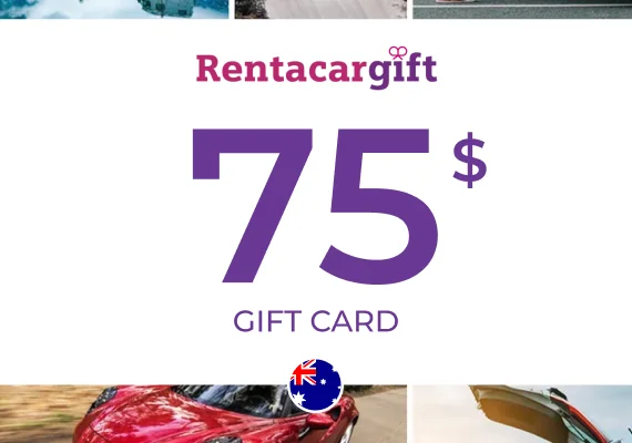 RentacarGift Gift Card 75 AUD