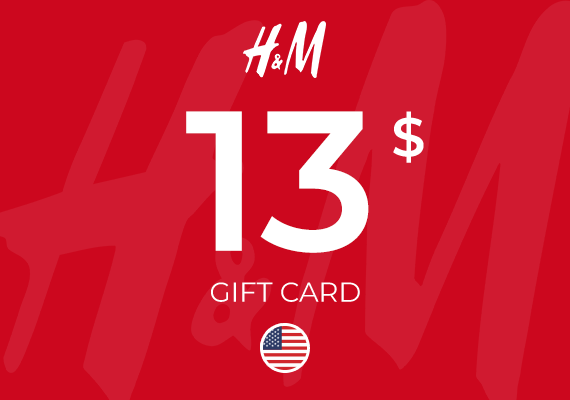 H&M Gift Card 13 USD H&M Gift Card 13 USD