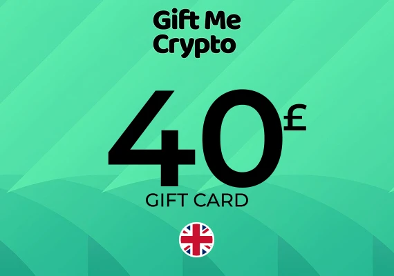 Gift Me Crypto Gift Card 40 GBP