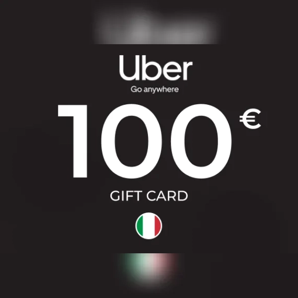 Uber Rides Gift Card 100 EUR Key - ITALY