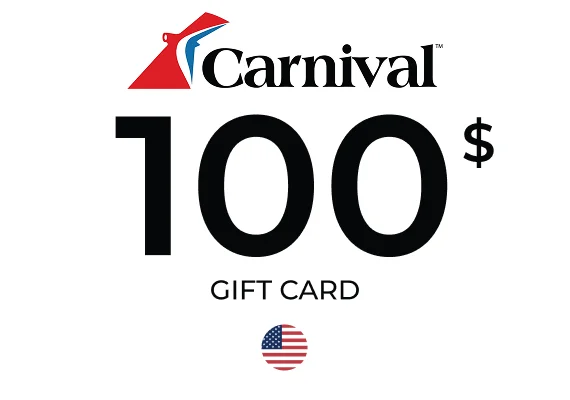 Carnival Cruise Gift Card 100 USD