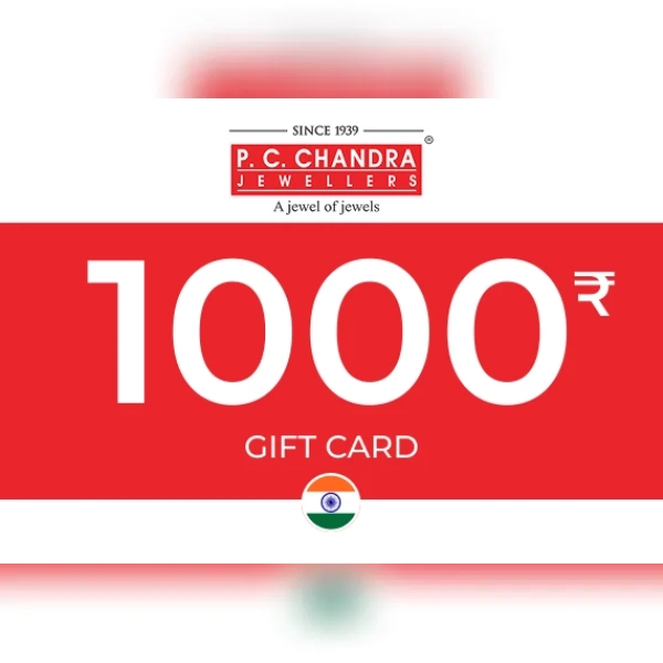 PC Chandra Gems Gift Card 1000 INR Key - INDIA