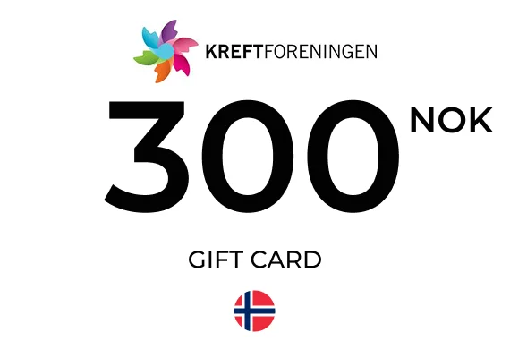 Kreftforeningen Gift Card 300 NOK Key - NORWAY