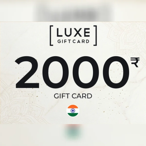 Luxe Gift Card 2000 INR Key - INDIA