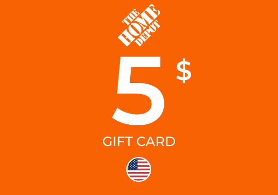 The Home Depot Gift Card 5 USD