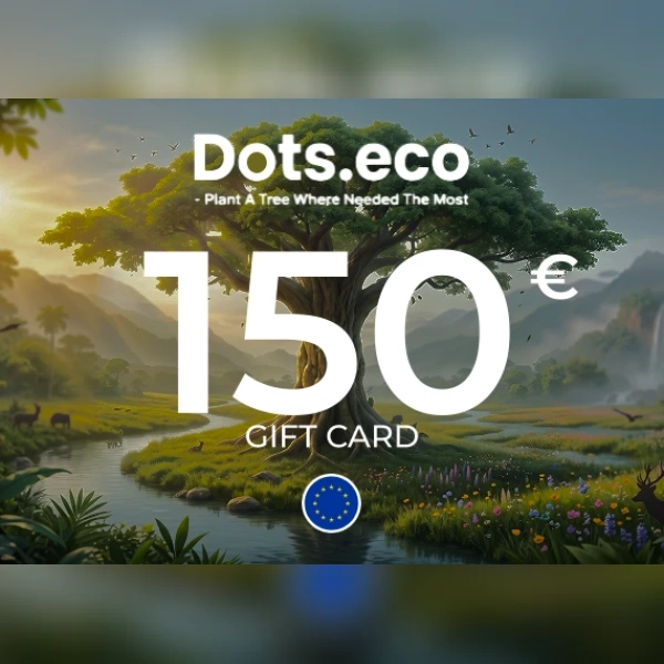 Dots.eco - Plant a tree where needed the most Gift Card 150 EUR Key - EU