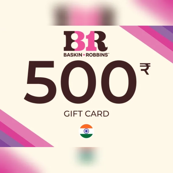 Baskin-Robbins Gift Card 500 INR Key - INDIA