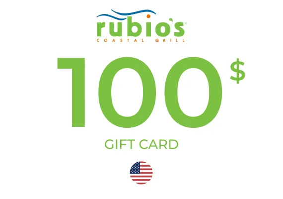 Rubio’s Coastal Grill Gift Card 100 USD