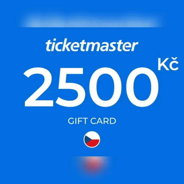 Ticketmaster Gift Card 2500 CZK Key - CZECH REPUBLIC