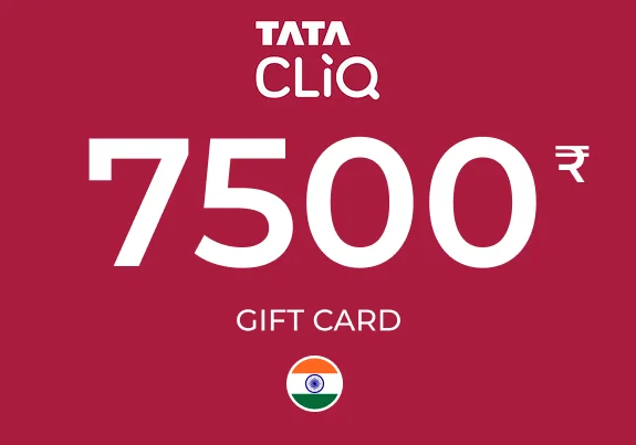 Tata Cliq Gift Card 7500 INR
