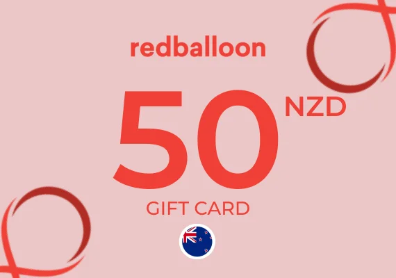 RedBalloon Gift Card 50 NZD