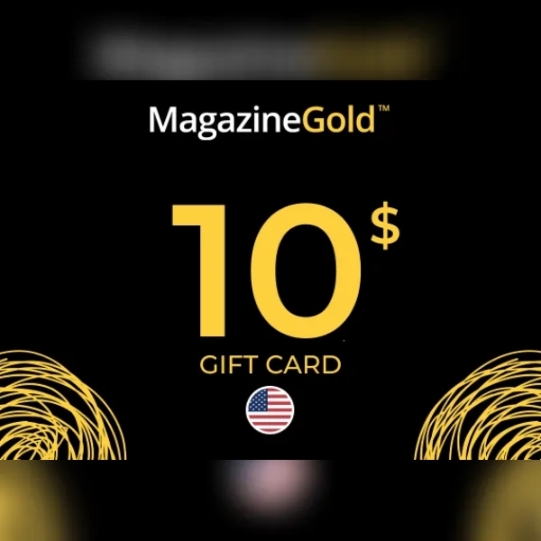 Magazine Gold Gift Card 10 USD Key - UNITED STATES