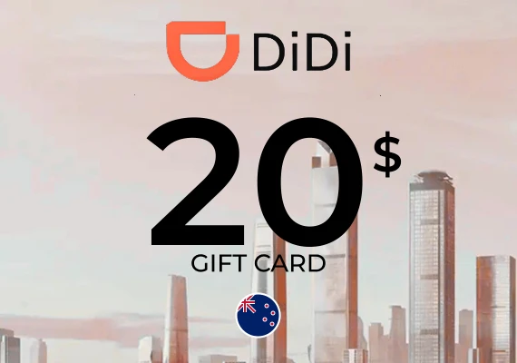 Didi Rideshare Gift Card 10 NZD