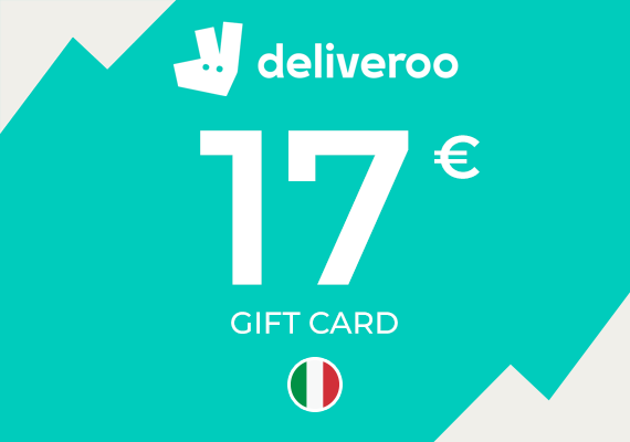 Deliveroo Gift Card 17 EUR Key - ITALY