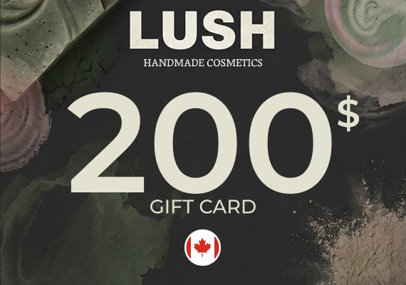 LUSH Gift Card 200 CAD
