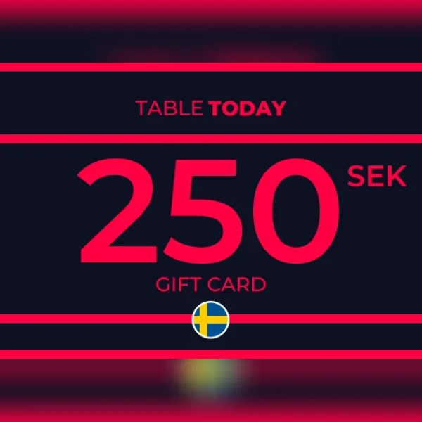 TableToday Gift Card 250 SEK Key - SWEDEN