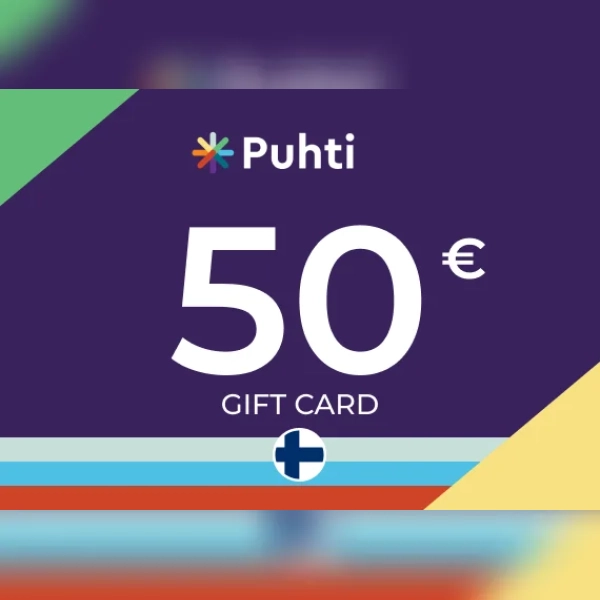 Puhti Gift Card 50 EUR Key - FINLAND