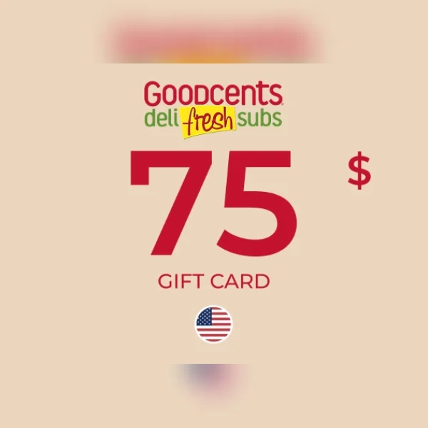 Goodcents Deli Gift Card 75 USD Key - UNITED STATES