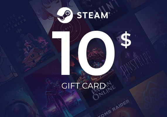 Steam Wallet Gift Card 10 USD