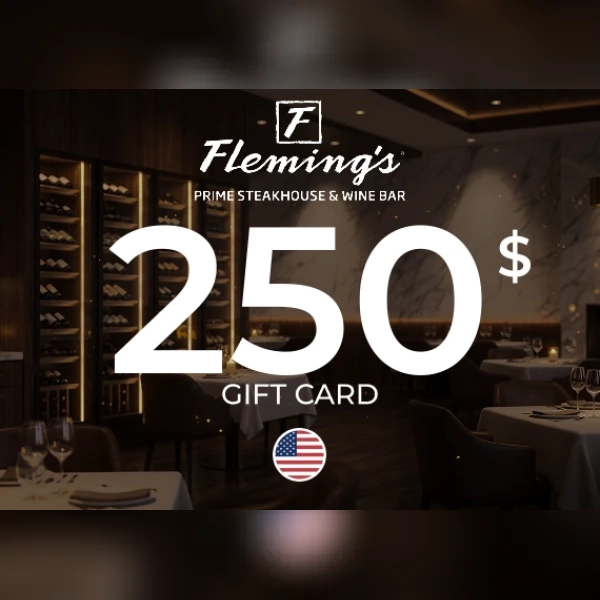 Fleming's Prime Steakhouse & Wine Bar Gift Card 250 USD Key - UNITED STATES