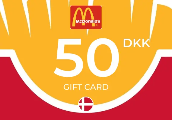 McDonald's Gift Card 50 DKK