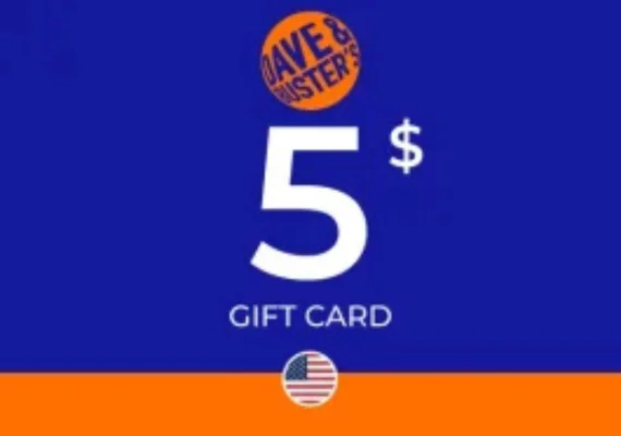 Dave and Buster's Gift Card 5 USD