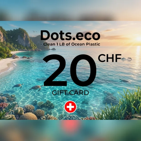 Dots.eco - Clean 1 LB of Ocean Plastic Gift Card 20 CHF Key - SWITZERLAND