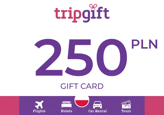 TripGift Gift Card 250 PLN